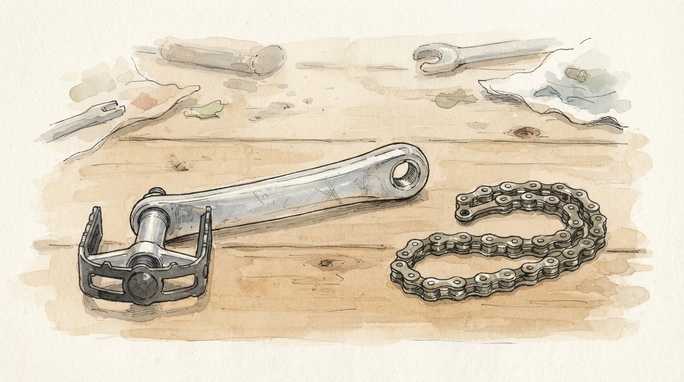 Bike Chain Clicking Or Creaking When Pedalling — Where The Noise Comes From