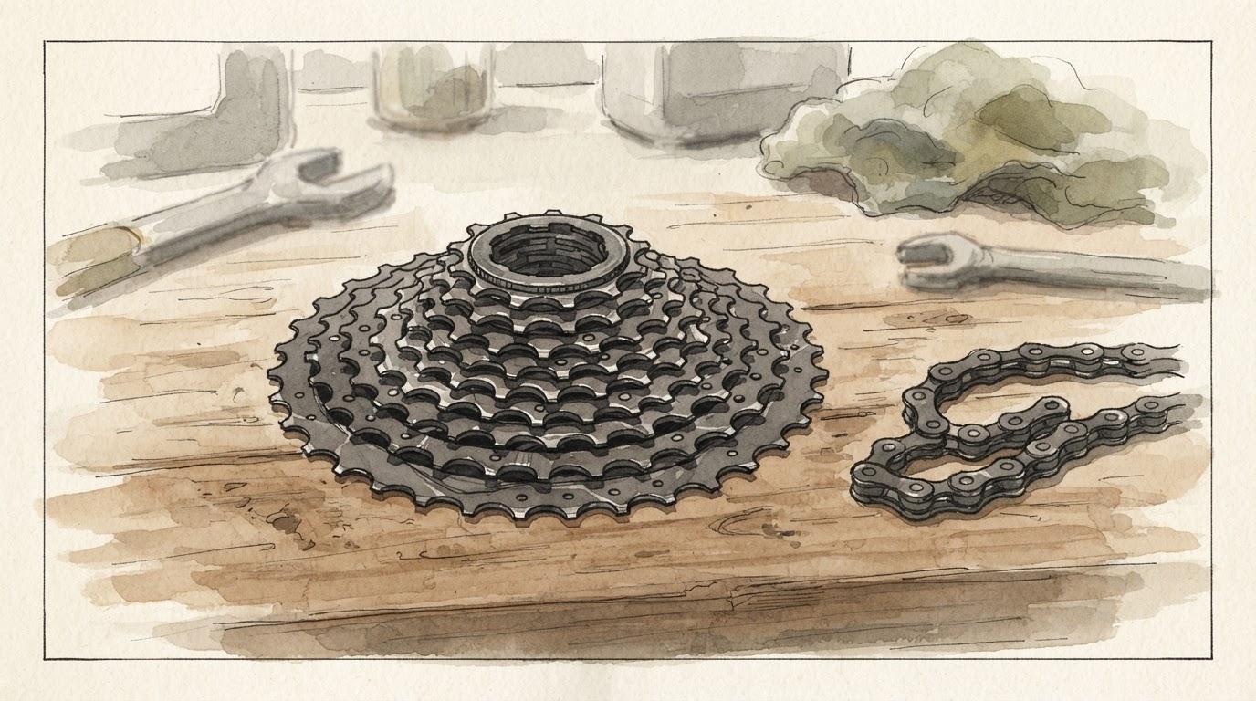 Bike Gears Skipping Under Load — Cassette Wear, Chain Stretch Or Cable Tension