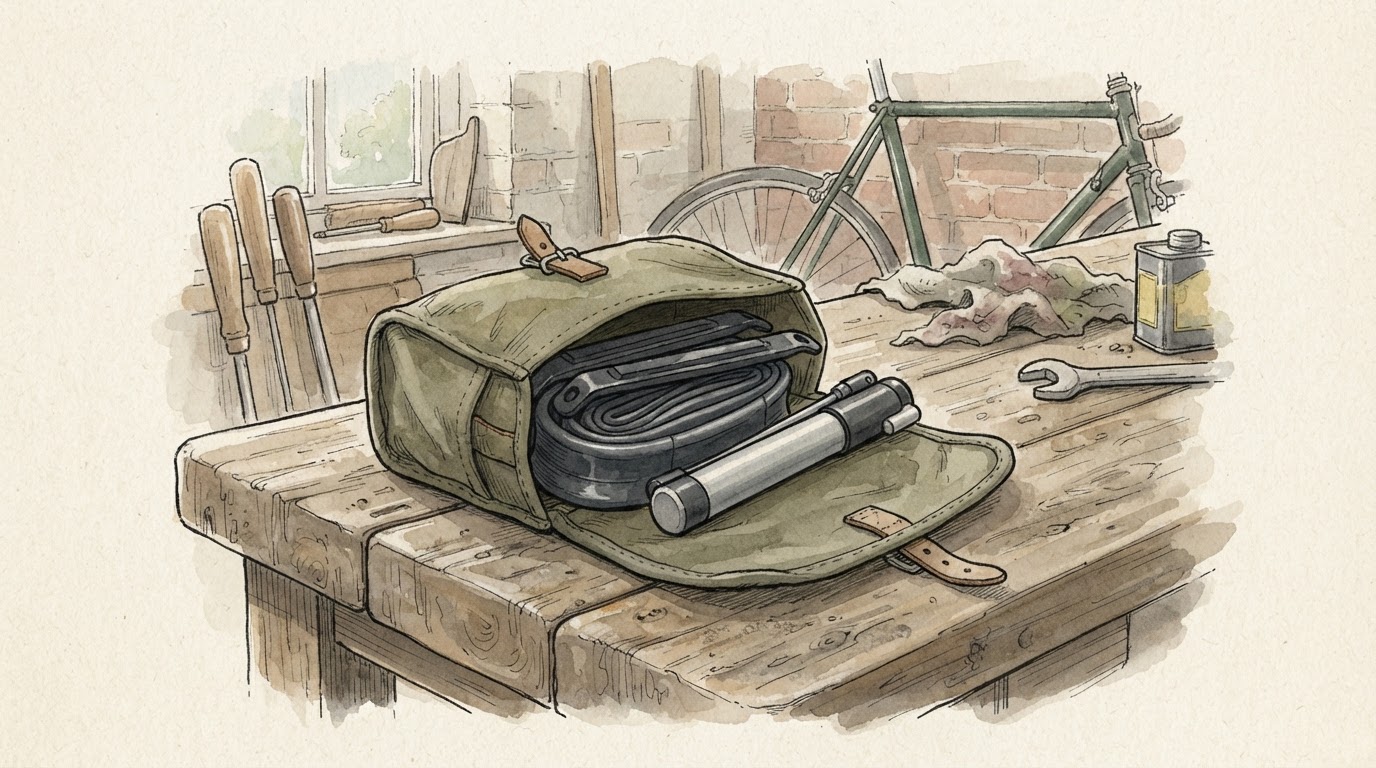What To Carry For A Bike Puncture — Sensible Saddlebag Kit UK