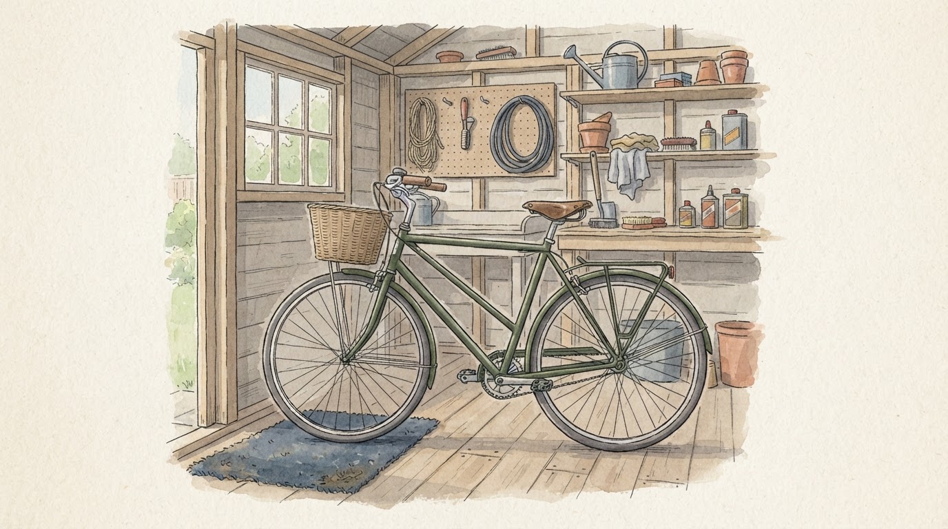 How To Stop A Bike Rusting In A Shed Or Garage